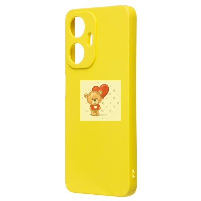 Чехол-накладка для Realme C55 (желтый) Activ Full Original Design