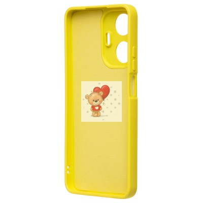 Чехол-накладка для Realme C55 (желтый) Activ Full Original Design