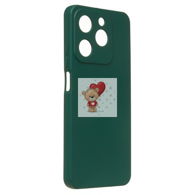 Чехол-накладка для Realme C61 4G Global (темно-зеленый) Activ Full Original Design