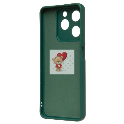 Чехол-накладка для Realme C61 4G Global (темно-зеленый) Activ Full Original Design