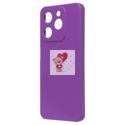 Чехол-накладка для Realme C61 4G Global (фиолетовый) Activ Full Original Design