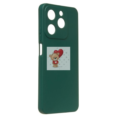 Чехол-накладка для Realme C63 4G (темно-зеленый) Activ Full Original Design