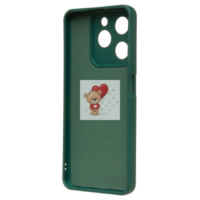 Чехол-накладка для Realme C63 4G (темно-зеленый) Activ Full Original Design