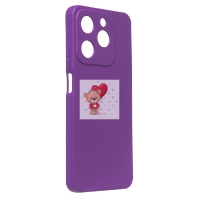 Чехол-накладка для Realme C63 4G (фиолетовый) Activ Full Original Design