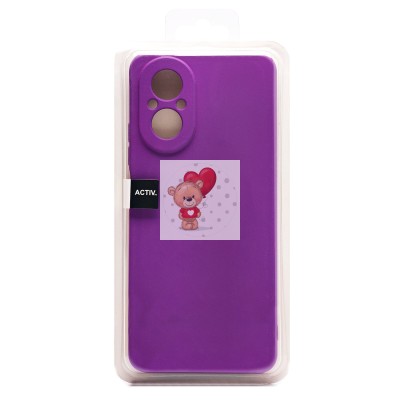 Чехол-накладка для Realme C67 4G (фиолетовый) Activ Full Original Design Чехол-накладка для Realme C67 4G (фиолетовый) Activ Full Original Design