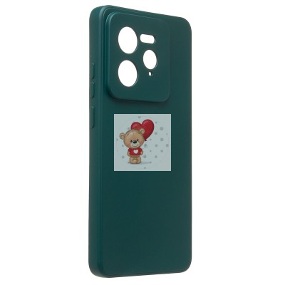 Чехол-накладка для Realme GT7 Pro (темно-зеленый) Activ Full Original Design