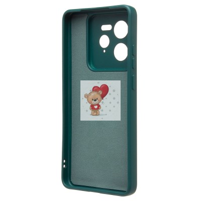 Чехол-накладка для Realme GT7 Pro (темно-зеленый) Activ Full Original Design