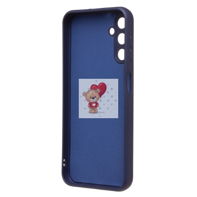 Чехол-накладка для Samsung A14 4G (темно-синий) Activ Full Original Design