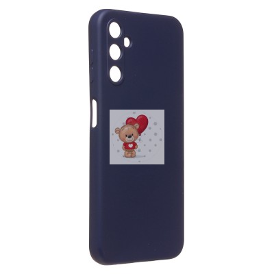 Чехол-накладка для Samsung A14 4G (темно-синий) Activ Full Original Design