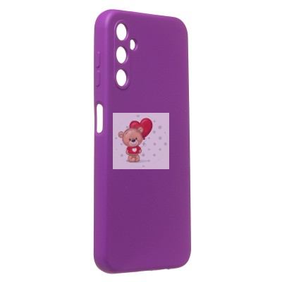 Чехол-накладка для Samsung A14 4G (фиолетовый) Activ Full Original Design