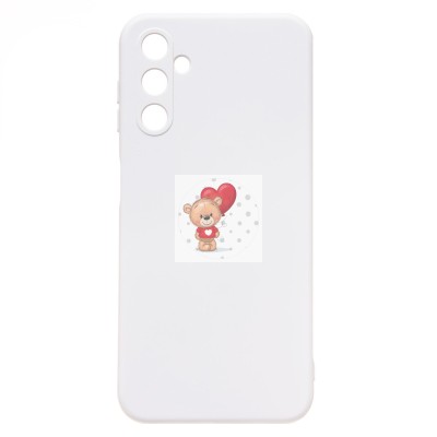 Чехол-накладка для Samsung A14 4G (белый) Activ Full Original Design