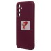 Чехол-накладка для Samsung Galaxy A25 5G (бордовый) Activ Full Original Design Чехол-накладка для Samsung Galaxy A25 5G (бордовый) Activ Full Original Design