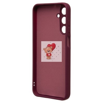 Чехол-накладка для Samsung Galaxy A25 5G (бордовый) Activ Full Original Design Чехол-накладка для Samsung Galaxy A25 5G (бордовый) Activ Full Original Design