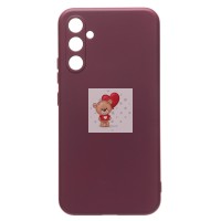 Чехол-накладка для Samsung Galaxy A34 (бордовый) Activ Full Original Design