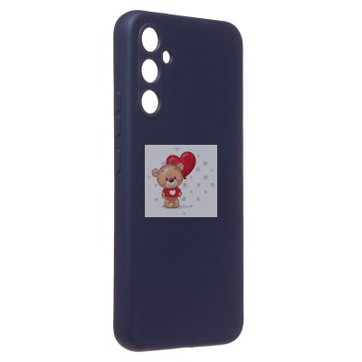 Чехол-накладка для Samsung Galaxy A34 (темно-синий) Activ Full Original Design