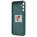 Чехол-накладка для Samsung Galaxy A34 (темно-зеленый) Activ Full Original Design