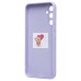 Чехол-накладка для Samsung Galaxy A34 (светло-фиолетовый) Activ Full Original Design
