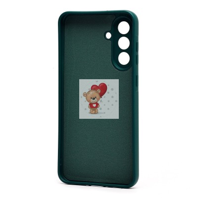 Чехол-накладка для Samsung Galaxy A36 5G (темно-зеленый) Activ Full Original Design