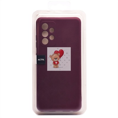 Чехол-накладка для Samsung Galaxy A52s (бордовый) Activ Full Original Design Чехол-накладка для Samsung Galaxy A52s (бордовый) Activ Full Original Design