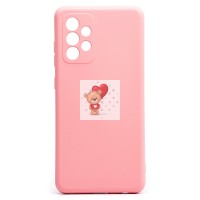 Чехол-накладка для Samsung Galaxy A52s (светло-розовый) Activ Full Original Design