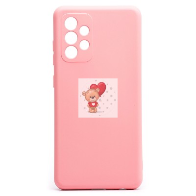 Чехол-накладка для Samsung Galaxy A52s (светло-розовый) Activ Full Original Design