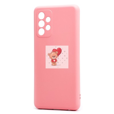 Чехол-накладка для Samsung Galaxy A52s (светло-розовый) Activ Full Original Design