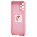 Чехол-накладка для Samsung Galaxy A52s (светло-розовый) Activ Full Original Design