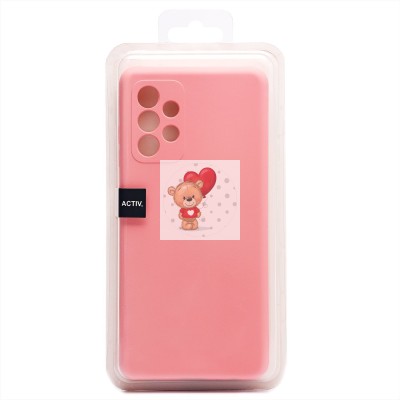 Чехол-накладка для Samsung Galaxy A52s (светло-розовый) Activ Full Original Design