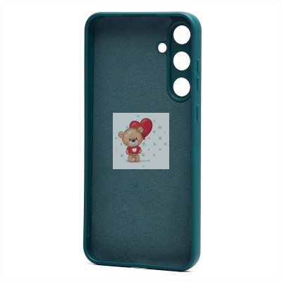 Чехол-накладка для Samsung Galaxy A55 (темно-зеленый) Activ Full Original Design