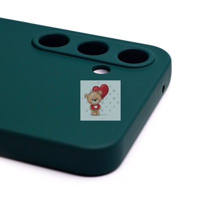 Чехол-накладка для Samsung Galaxy A55 (темно-зеленый) Activ Full Original Design