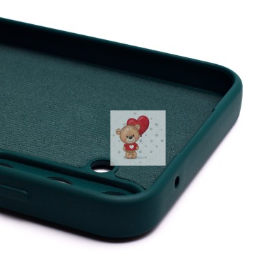 Чехол-накладка для Samsung Galaxy A55 (темно-зеленый) Activ Full Original Design