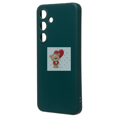 Чехол-накладка для Samsung Galaxy S24 (темно-зеленый) Activ Full Original Design