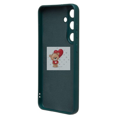 Чехол-накладка для Samsung Galaxy S24+ (темно-зеленый) Activ Full Original Design