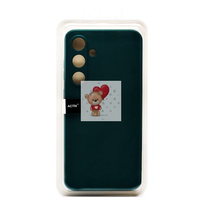 Чехол-накладка для Samsung Galaxy S24FE (темно-зеленый) Activ Full Original Design Чехол-накладка для Samsung Galaxy S24FE (темно-зеленый) Activ Full Original Design