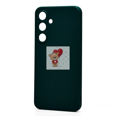 Чехол-накладка для Samsung Galaxy S24FE (темно-зеленый) Activ Full Original Design Чехол-накладка для Samsung Galaxy S24FE (темно-зеленый) Activ Full Original Design