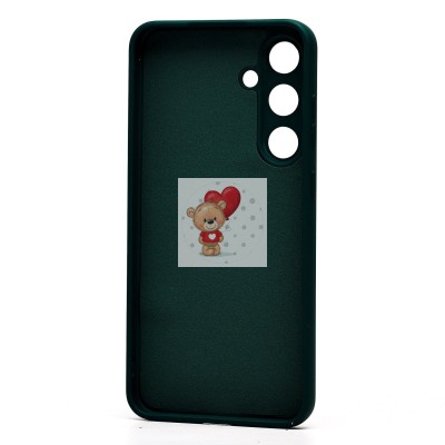 Чехол-накладка для Samsung Galaxy S24FE (темно-зеленый) Activ Full Original Design Чехол-накладка для Samsung Galaxy S24FE (темно-зеленый) Activ Full Original Design