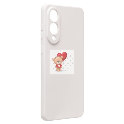 Чехол-накладка для Samsung Galaxy S25 Edge (белый) Activ Full Original Design