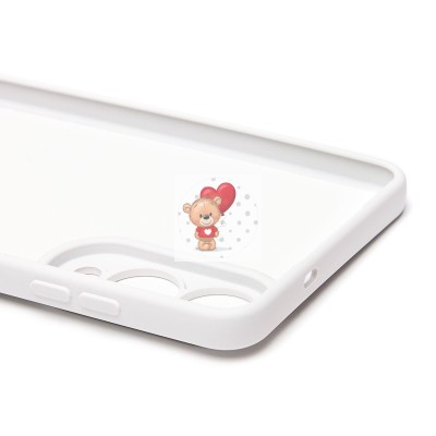 Чехол-накладка для Samsung Galaxy S25 Edge (белый) Activ Full Original Design