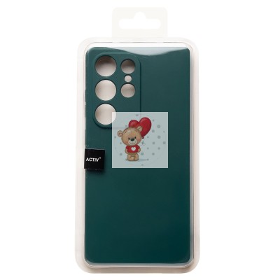 Чехол-накладка для Samsung Galaxy S25 Ultra (темно-зеленый) Activ Full Original Design