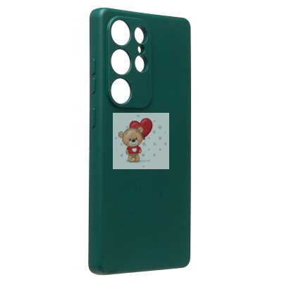 Чехол-накладка для Samsung Galaxy S25 Ultra (темно-зеленый) Activ Full Original Design