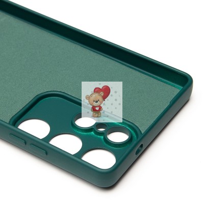 Чехол-накладка для Samsung Galaxy S25 Ultra (темно-зеленый) Activ Full Original Design