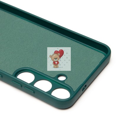 Чехол-накладка для Samsung Galaxy S25 (темно-зеленый) Activ Full Original Design