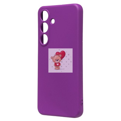 Чехол-накладка для Samsung Galaxy S25 (фиолетовый) Activ Full Original Design Чехол-накладка для Samsung Galaxy S25 (фиолетовый) Activ Full Original Design