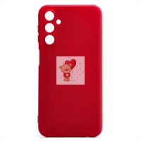 Чехол-накладка для Samsung  A245 Galaxy A24 4G (бордовый) Activ Full Original Design