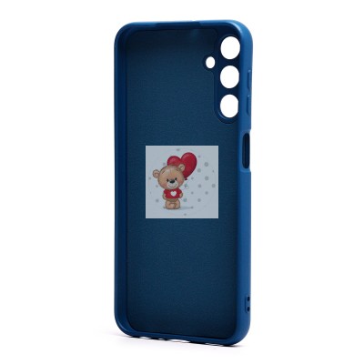 Чехол-накладка для Samsung  A245 Galaxy A24 4G (темно-синий) Activ Full Original Design