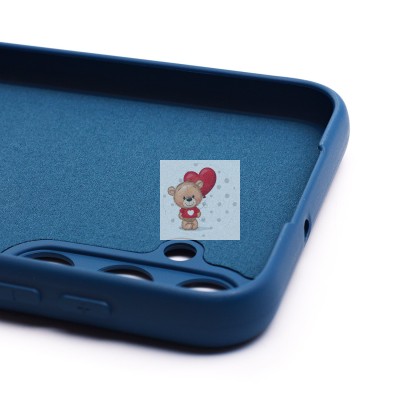 Чехол-накладка для Samsung  A245 Galaxy A24 4G (темно-синий) Activ Full Original Design