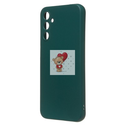 Чехол-накладка для Samsung  A245 Galaxy A24 4G (темно-зеленый) Activ Full Original Design