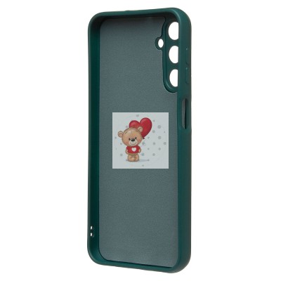 Чехол-накладка для Samsung  A245 Galaxy A24 4G (темно-зеленый) Activ Full Original Design