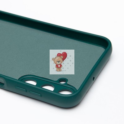 Чехол-накладка для Samsung  A245 Galaxy A24 4G (темно-зеленый) Activ Full Original Design