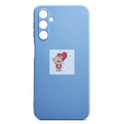 Чехол-накладка для Samsung  A245 Galaxy A24 4G (светло-фиолетовый) Activ Full Original Design